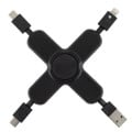 5-in-1 Cell Phone Charging Cable Spinner