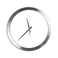 Bridge 14" Brushed Metal Analog Wall Clock