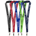 1" Silkscreen Lanyard with Breakaway Release - Domestic