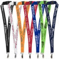 1" Silkscreen Lanyard with Breakaway Release - Domestic