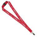 1" Silkscreen Lanyard with Breakaway Release - Domestic