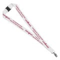 1" Silkscreen Lanyard with Breakaway Release - Domestic