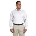 Men's Pima Pique Long-Sleeve Polo
