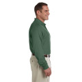 Men's Pima Pique Long-Sleeve Polo
