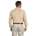 Men's Pima Pique Long-Sleeve Polo