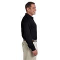Men's Pima Pique Long-Sleeve Polo