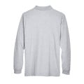 Men's Pima Pique Long-Sleeve Polo