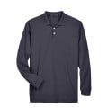 Men's Pima Pique Long-Sleeve Polo