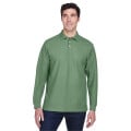 Men's Pima Pique Long-Sleeve Polo
