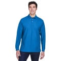Men's Pima Pique Long-Sleeve Polo