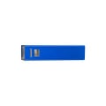 UL Listed Aluminium 2200 mAh Lithium Ion Portable Power Bank