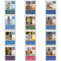 Full Color Stick Up, Swimsuit Grid 2023 Calendar