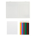 8-Piece Colored Pencil Art Set In Case