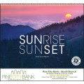 Triumph® Calendars Sunrise Sunset Calendar