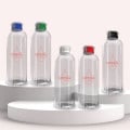 CRYSTAL CLEAR  1000 ML / 34 OZ BOROSILICATE GLASS BOTTLE
