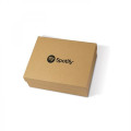 2-PIECE ECO GIFT BOX   AND RECYCLED CRINKLE PAPER