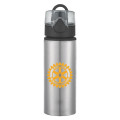 25 Oz. Aluminum Sports Bottle With Flip-Top Lid