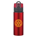 25 Oz. Aluminum Sports Bottle With Flip-Top Lid