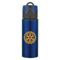 25 Oz. Aluminum Sports Bottle With Flip-Top Lid