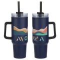 Outpost 40 oz Stainless Steel/Polypropylene Mug