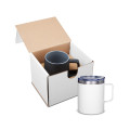 12oz Vacuum Insulated Coffee Mug With Handle In Mailer