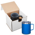 12oz Vacuum Insulated Coffee Mug With Handle In Mailer