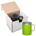 12oz Vacuum Insulated Coffee Mug With Handle In Mailer