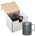 12oz Vacuum Insulated Coffee Mug With Handle In Mailer