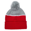 Two-Tone Tamy Beanie With Pom