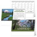 Scenic America® Desk Tent Calendar