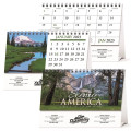 Scenic America® Desk Tent Calendar