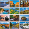 Scenic America® Desk Tent Calendar