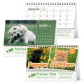 Puppies & Kittens Desk 2023 Calendar