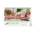 Puppies & Kittens Desk 2023 Calendar