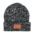 Leeman™ Heathered Knit Cuffed Rib Beanie