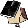 Americana Leather-Wrapped Journal