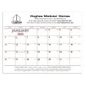 Triumph® Calendars Red & Black Desk Pad