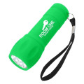 Rubberized Torch Light With Strap