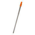 Hurley Collapsible Stainless Steel Straw In Travel Case