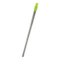 Hurley Collapsible Stainless Steel Straw In Travel Case