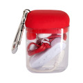 Budget Wireless Earbuds In Carabiner Case