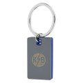Color Block Mirrored Key Tag