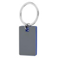 Color Block Mirrored Key Tag