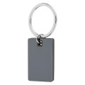 Color Block Mirrored Key Tag