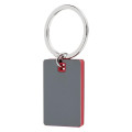 Color Block Mirrored Key Tag
