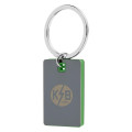 Color Block Mirrored Key Tag