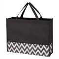 Zigzag Non-Woven Tote Bag