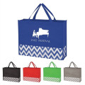 Zigzag Non-Woven Tote Bag