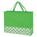 Zigzag Non-Woven Tote Bag