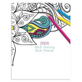 Adult Coloring Book Planner